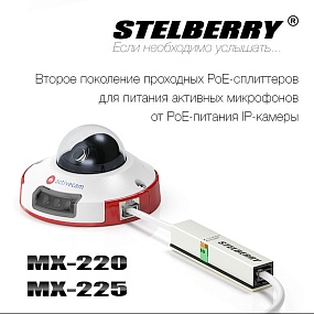 Сплиттер PoE STELBERRY MX-225