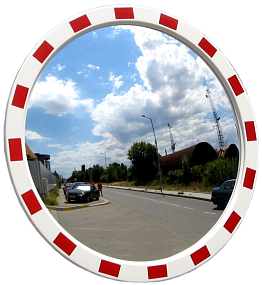 Зеркало дорожное сферическое круглое D600мм