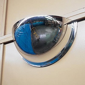 Сферическое купольное зеркало для помещений D600мм (1/2)