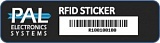 Метка-наклейка RFID на стекло автомобиля Pal BS011